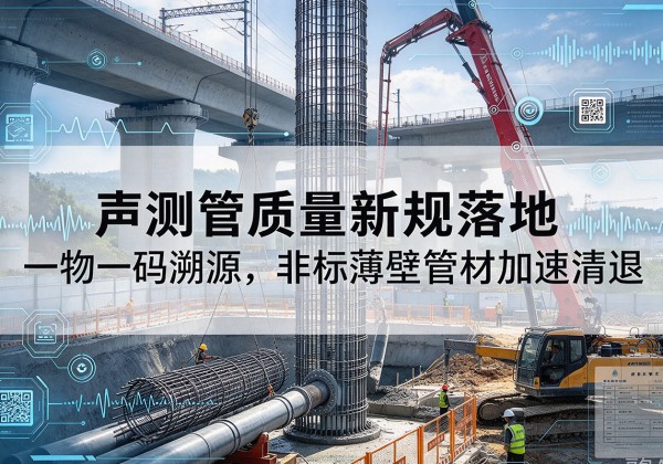 达日声测管质量新规落地，一物一码溯源，非标薄壁管材加速清退