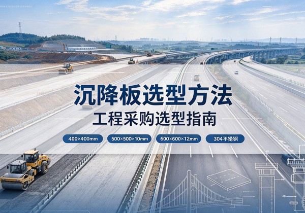 达日沉降板选择方法